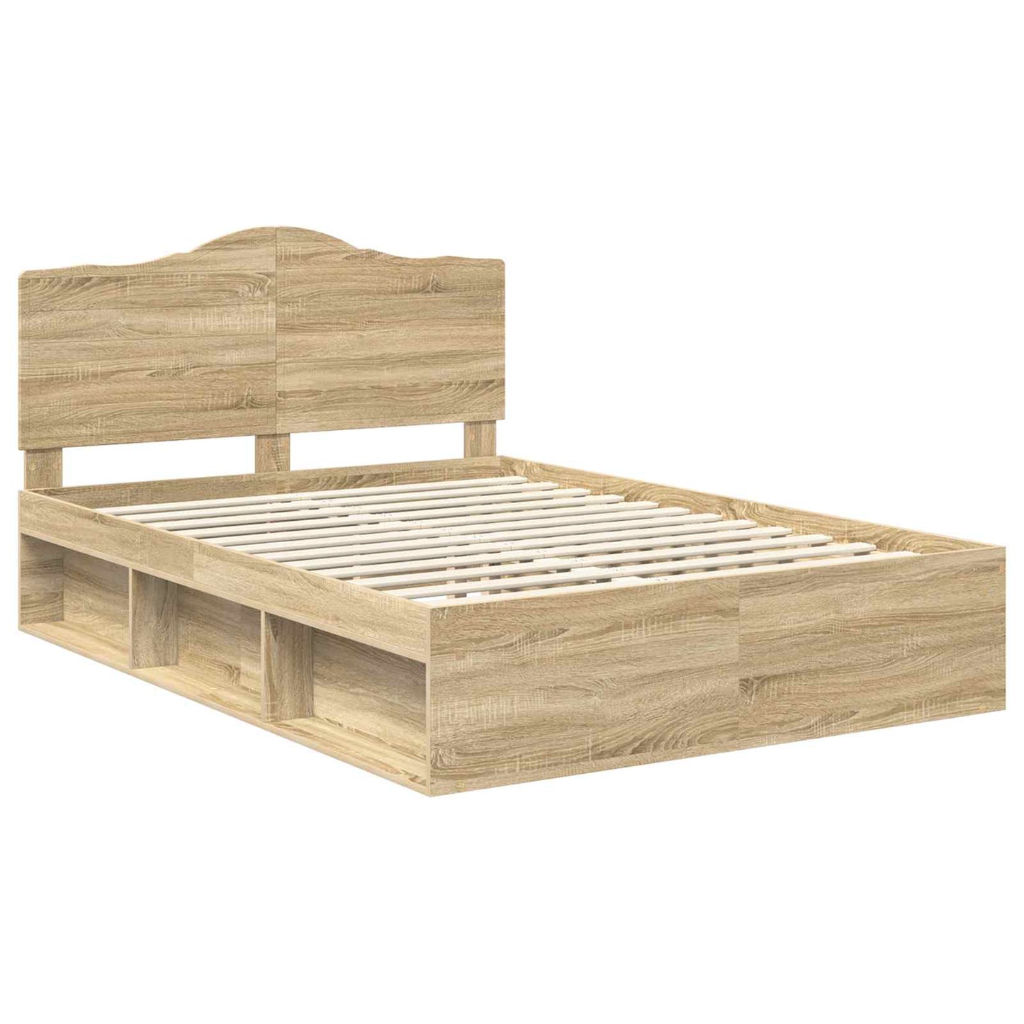 vidaXL Σκελετός Κρεβατιού Σονόμα 160 x 200 cm Στερεά ξυλεία πεύκου