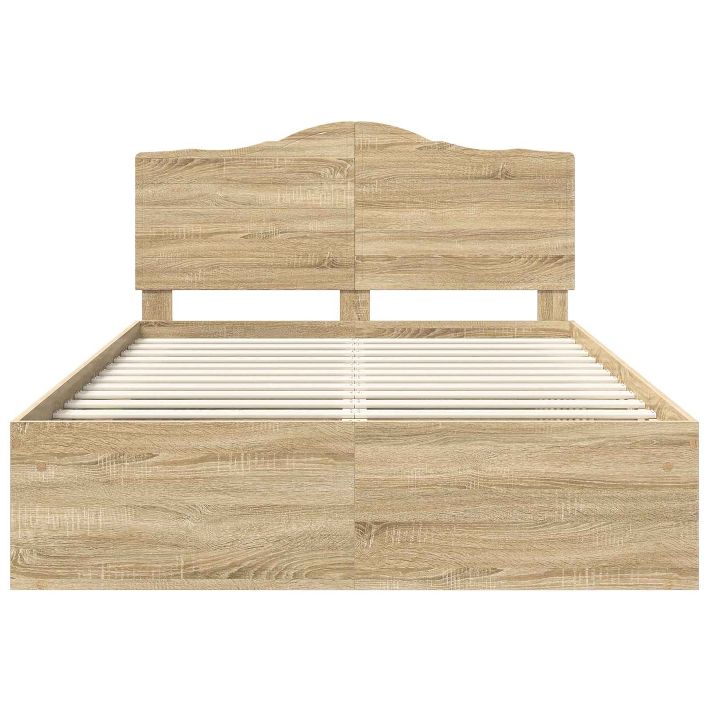 vidaXL Σκελετός Κρεβατιού Σονόμα 140 x 200 cm Στερεά ξυλεία πεύκου