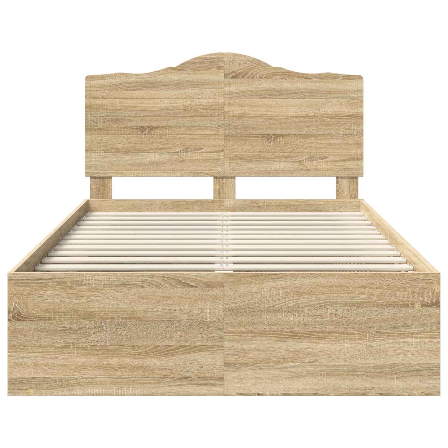 vidaXL Σκελετός Κρεβατιού Σονόμα 120 x 200 cm Στερεά ξυλεία πεύκου