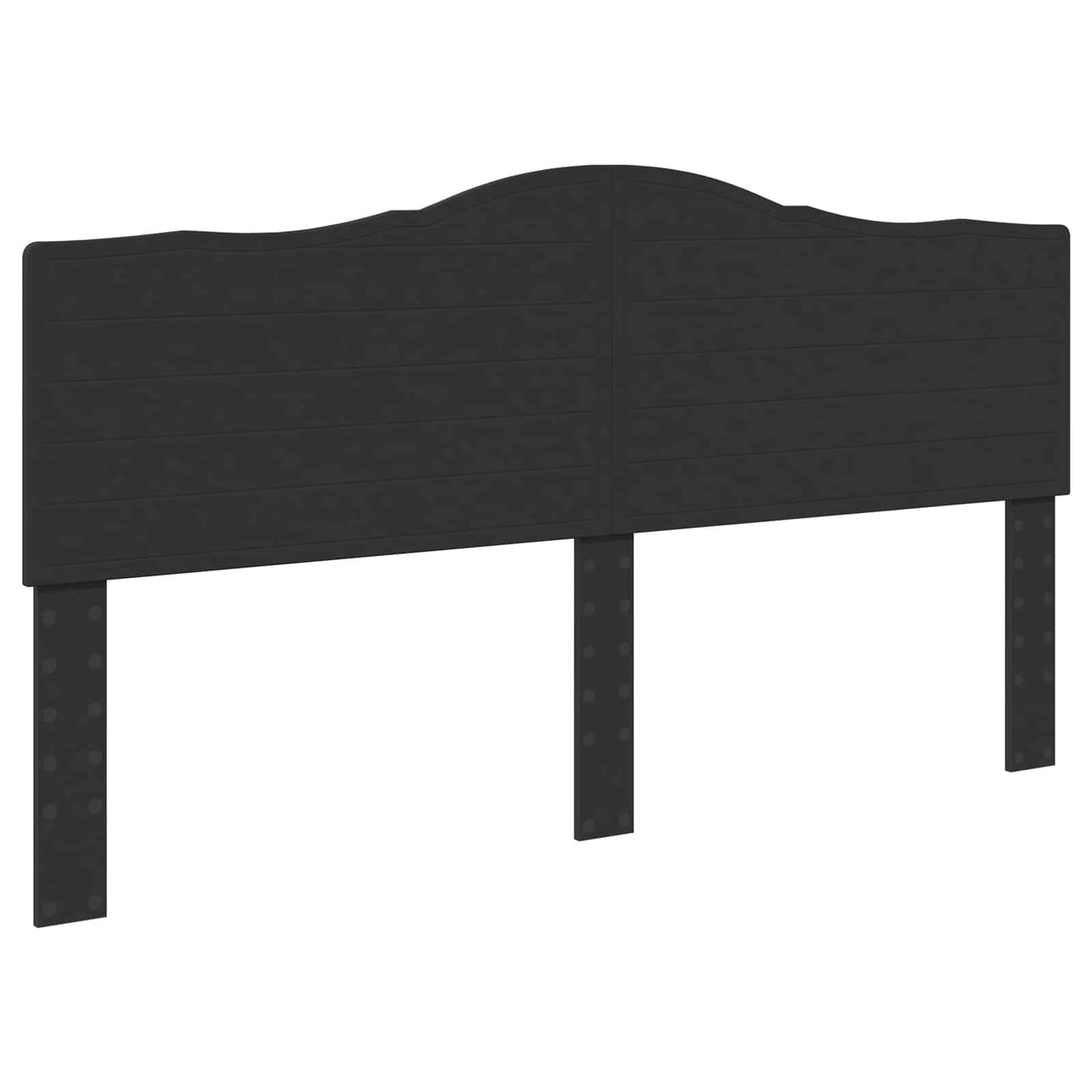 vidaXL Σκελετός Κρεβατιού Μαύρο 200 x 200 cm Μηχανήματος Ξύλο