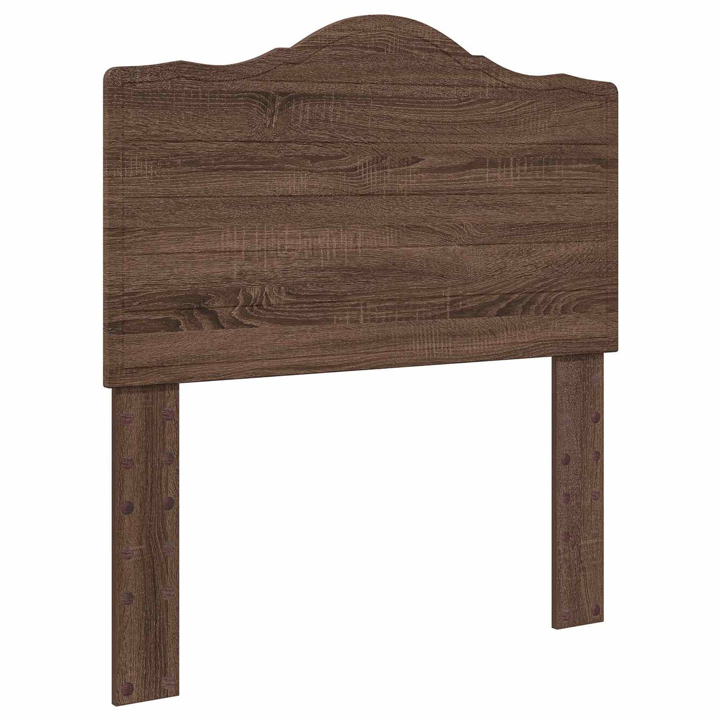 vidaXL Σκελετός Κρεβατιού Καφέ δρυς 90 x 200 cm Μηχανήματος Ξύλο