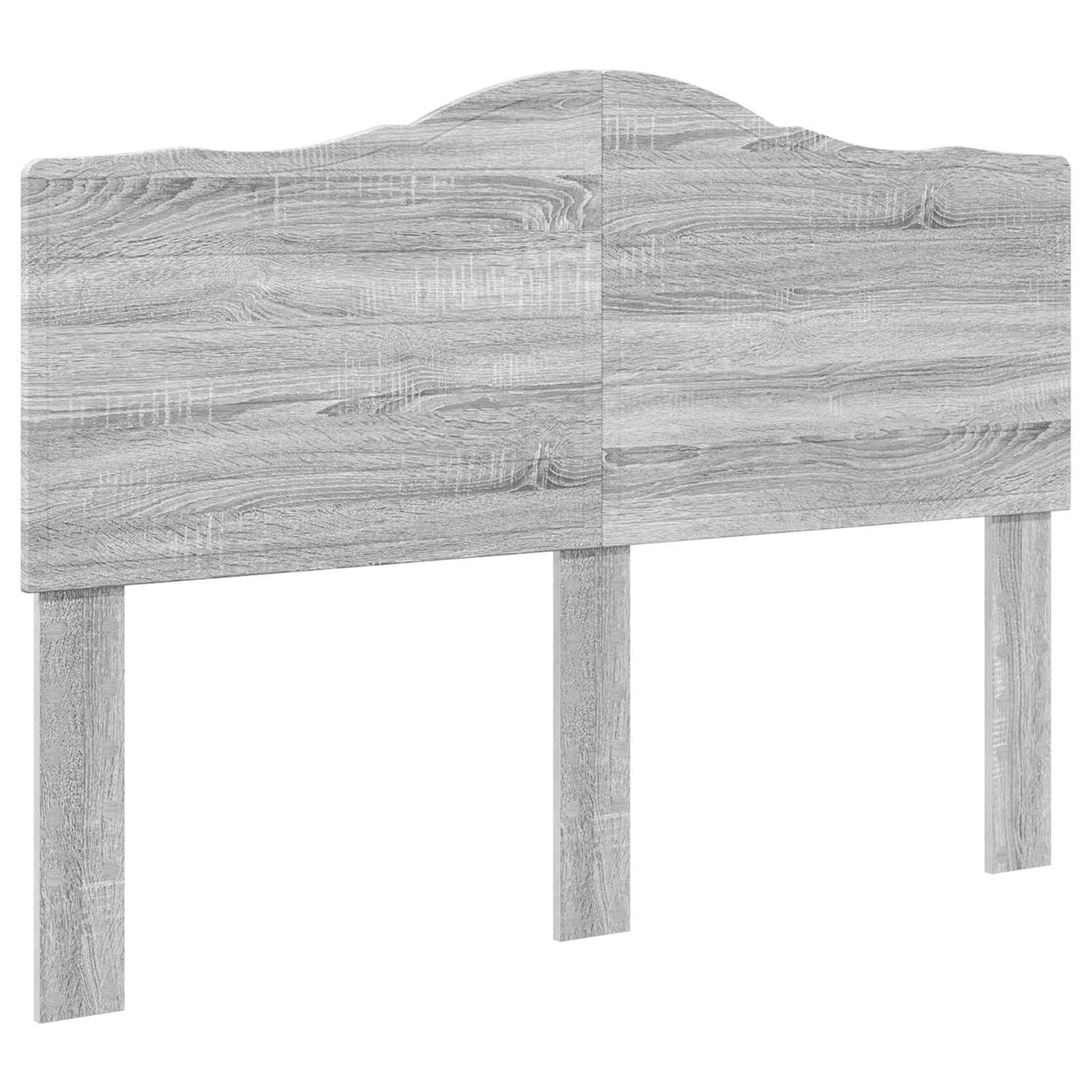 vidaXL Κρεβάτι Αποθήκης Γκρίζο Σονομα 150 x 200 cm Επεξεργασμένο ξύλο