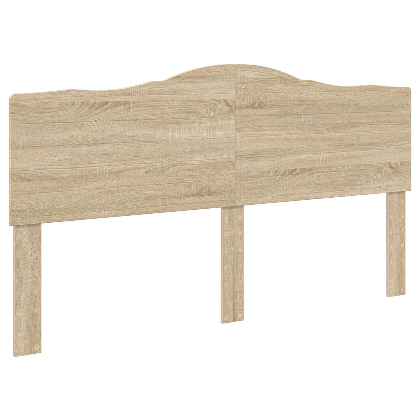 vidaXL Σκελετός Κρεβατιού Δρύς Sonoma 200 x 200 cm Επεξεργασμένο ξύλο