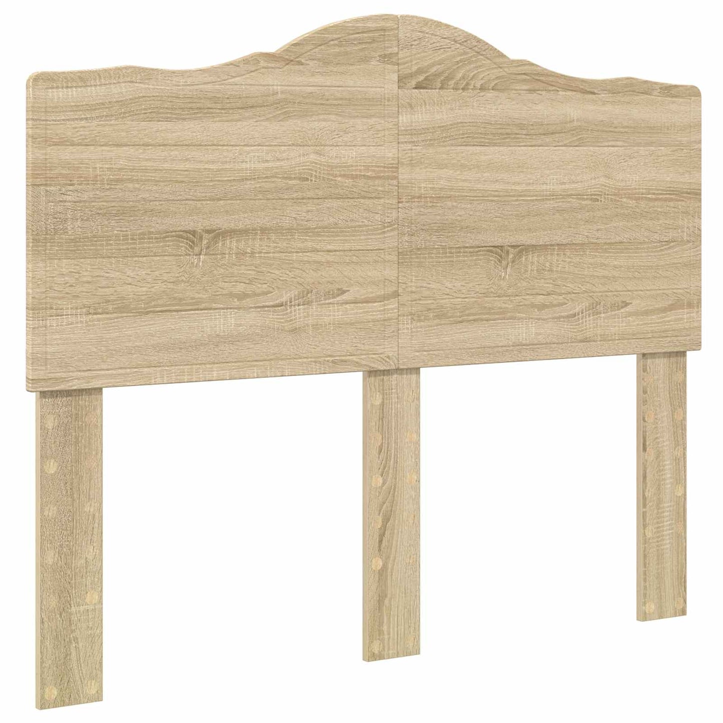 vidaXL Σκελετός Κρεβατιού Δρύς Sonoma 135 x 190 cm Επεξεργασμένο ξύλο