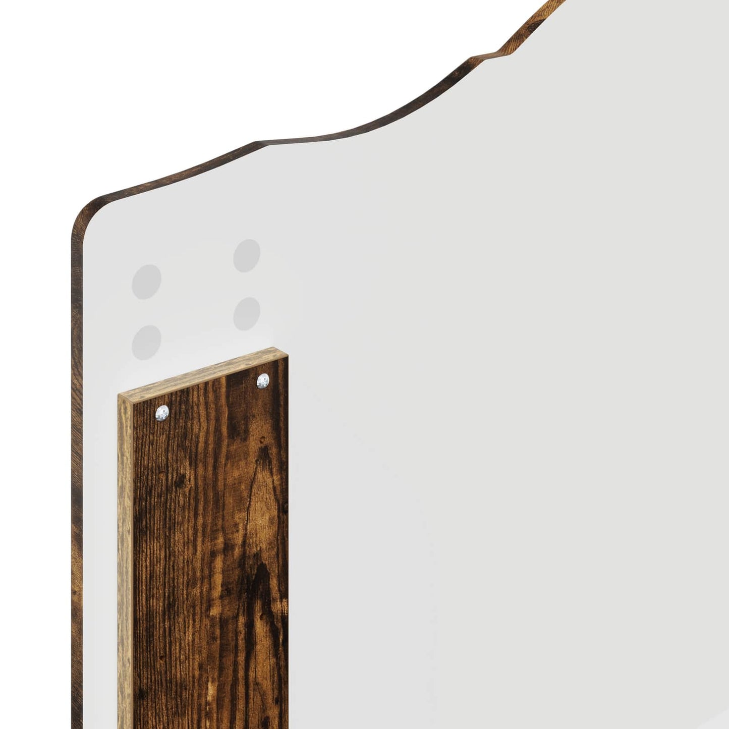 vidaXL Σκελετός Κρεβατιού Καπνιστό Δρύς 70 x 190 cm Επεξεργασμένο ξύλο