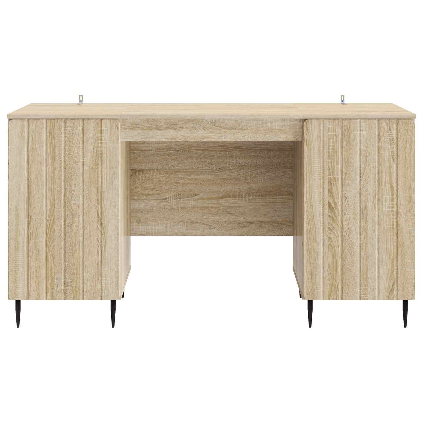 vidaXL Γραφείο Sonoma Δρυς 142,5 x 50 x 75 εκ. Επεξεργασμένο Ξύλο