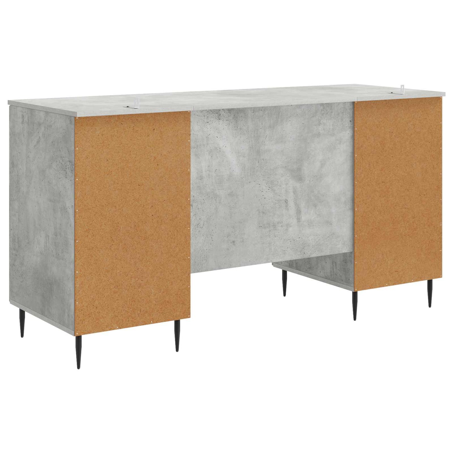 vidaXL Γραφείο Γκρι Σκυροδέματος 142,5 x 50 x 75 εκ.