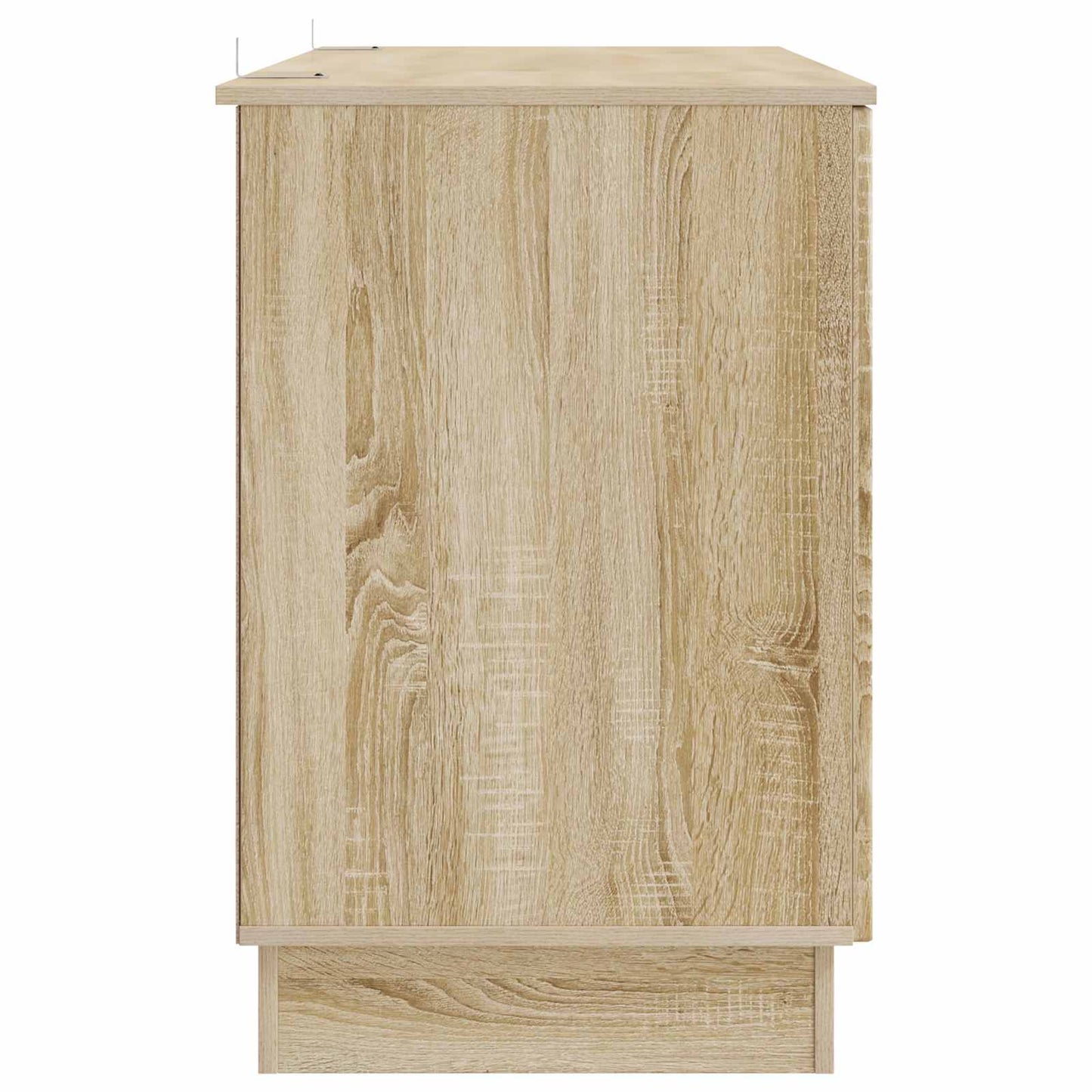 vidaXL Γραφείο Sonoma Δρυς 142,5 x 50 x 75 εκ. Επεξεργασμένο Ξύλο