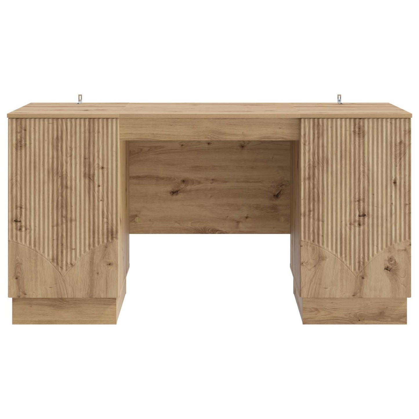 vidaXL Γραφείο Artisan Δρυς 142,5 x 50 x 75 εκ. Επεξεργασμένο Ξύλο