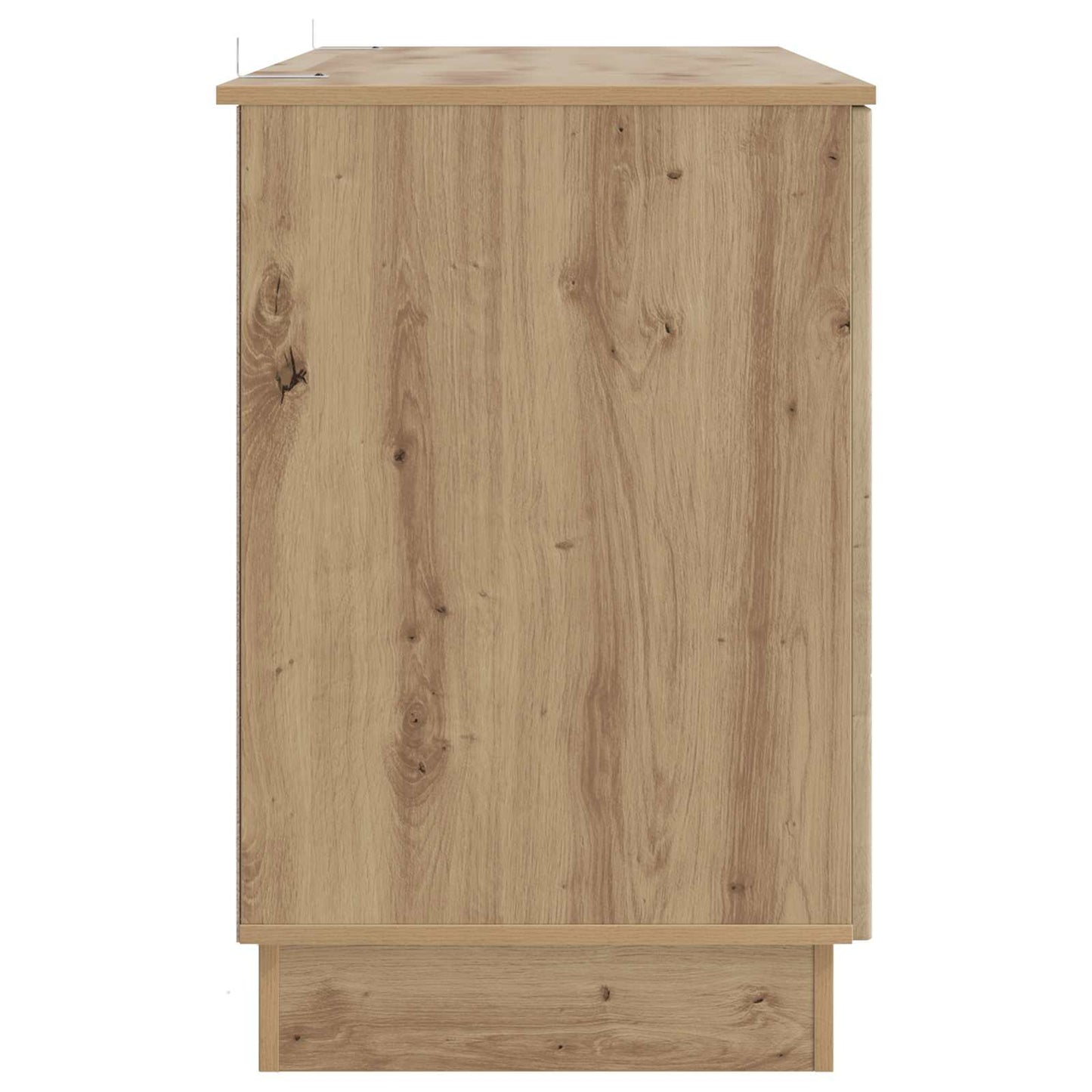 vidaXL Γραφείο Artisan Δρυς 142,5 x 50 x 75 εκ. Επεξεργασμένο Ξύλο
