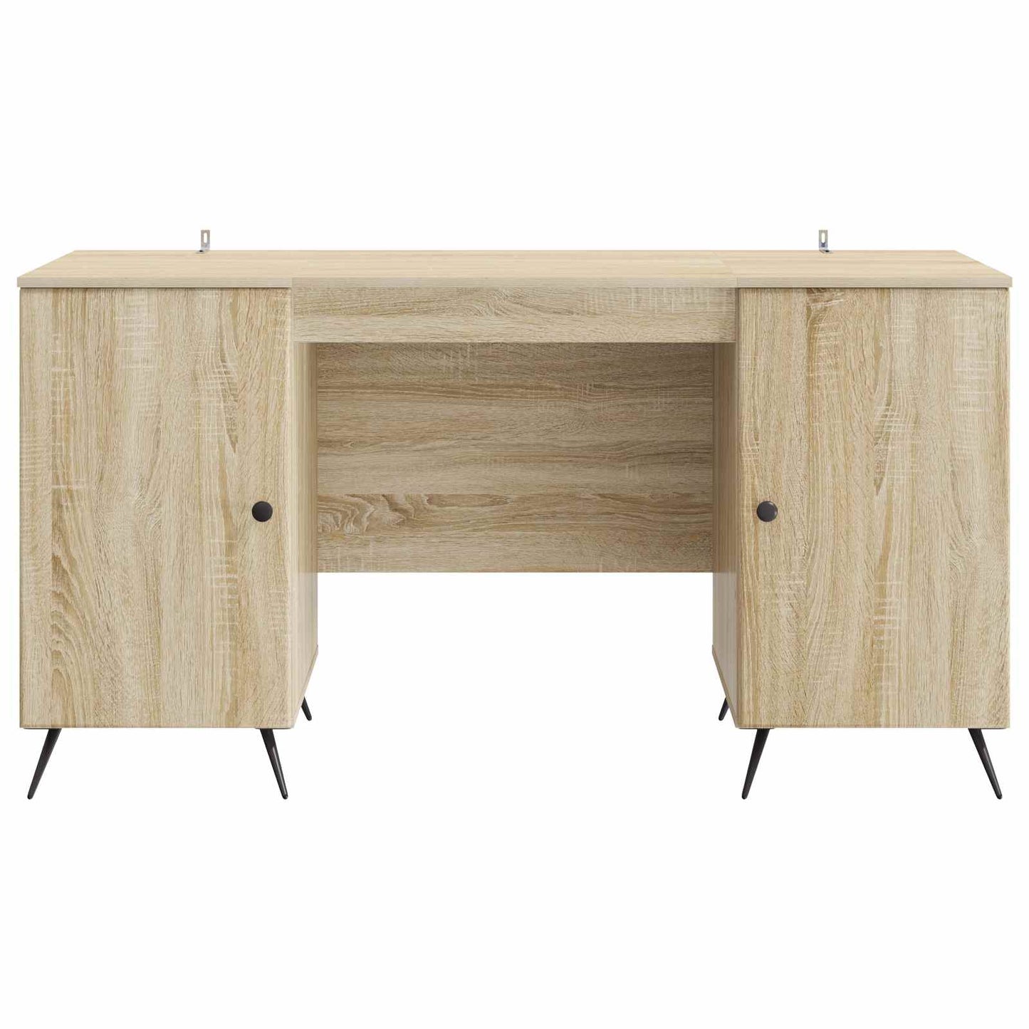 vidaXL Γραφείο Sonoma Δρυς 142,5 x 50 x 75 εκ. Επεξεργασμένο Ξύλο