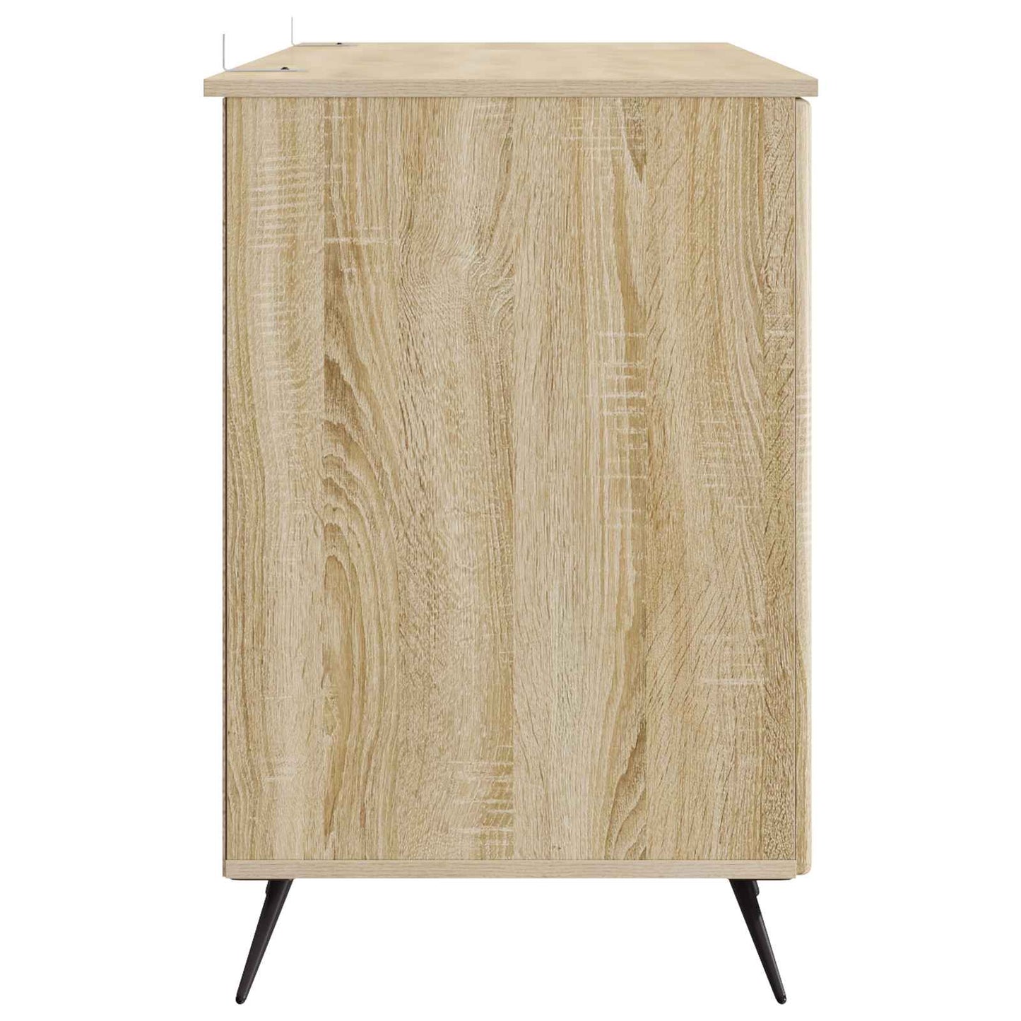 vidaXL Γραφείο Sonoma Δρυς 142,5 x 50 x 75 εκ. Επεξεργασμένο Ξύλο