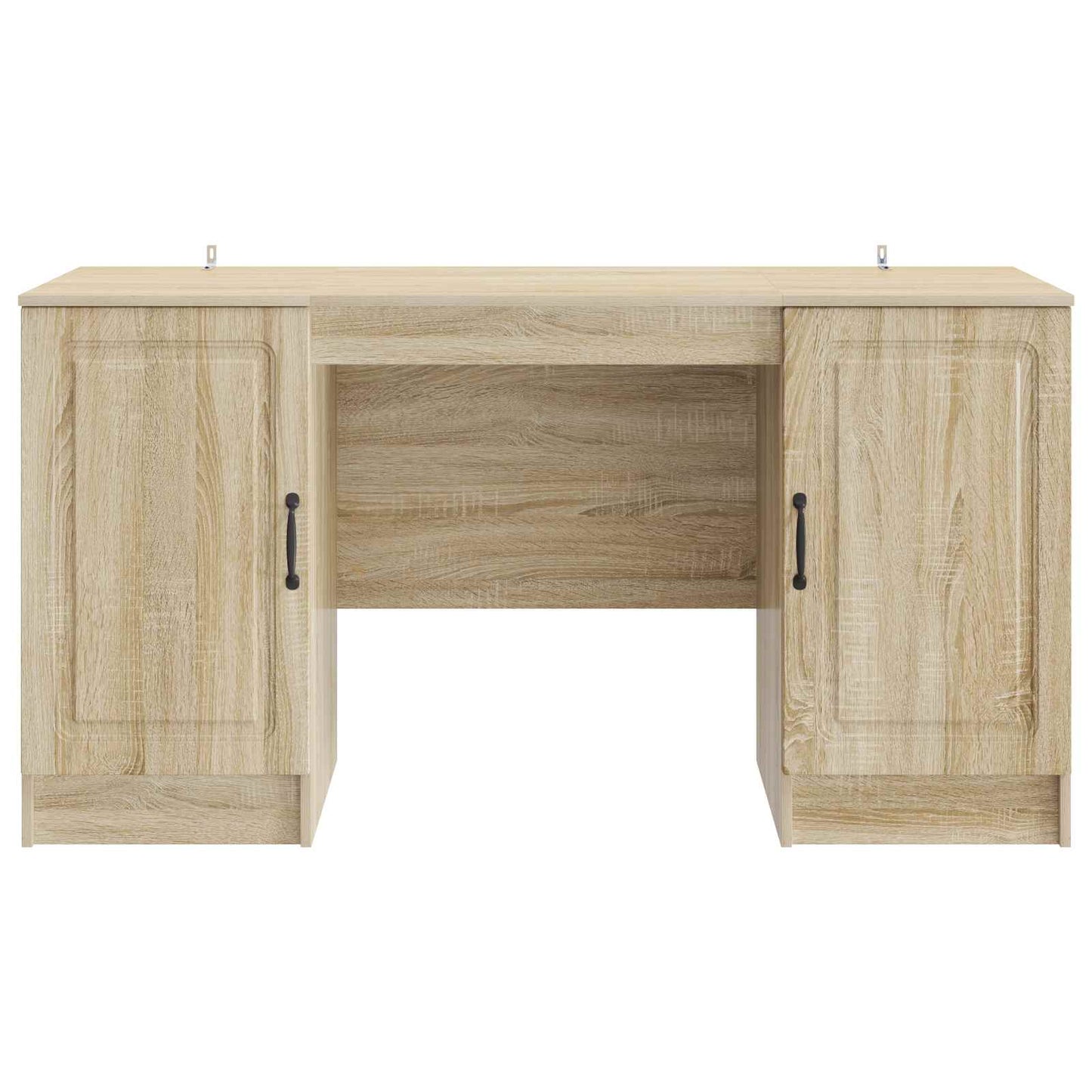 vidaXL Γραφείο Sonoma Δρυς 142,5 x 50 x 75 εκ. Επεξεργασμένο Ξύλο