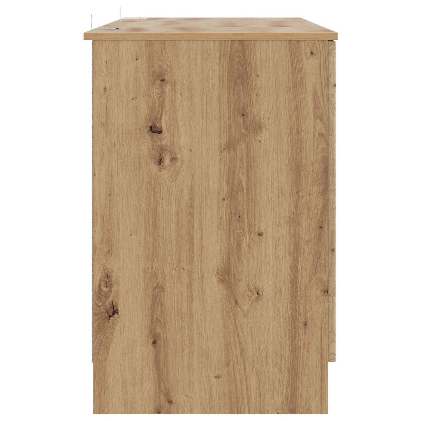 vidaXL Γραφείο Artisan Δρυς 142,5 x 50 x 75 εκ. Επεξεργασμένο Ξύλο