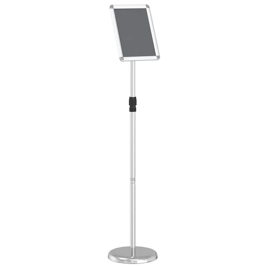 vidaXL Εκθεσιακές Οθόνες Ασημί 25 x 25 x 125 εκ Αλουμίνιο