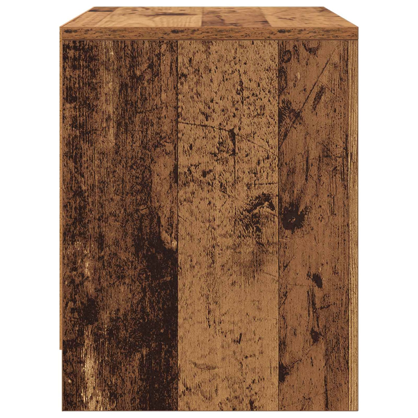 vidaXL Κομοδίνο Παλιό ξύλο 45 x 34 x 44,5 εκ Επεξεργασμένο Ξύλο