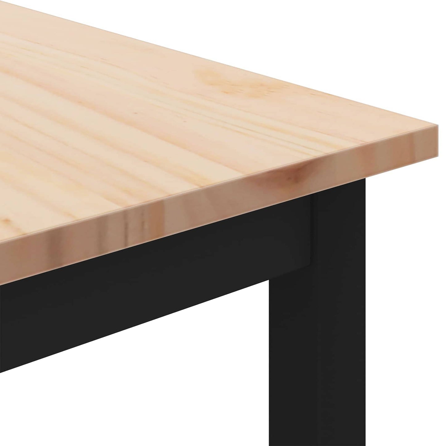 vidaXL Τραπεζάκι σαλονιού Φυσικό 40 x 40 x 36 cm Στερεά ξυλεία πεύκου