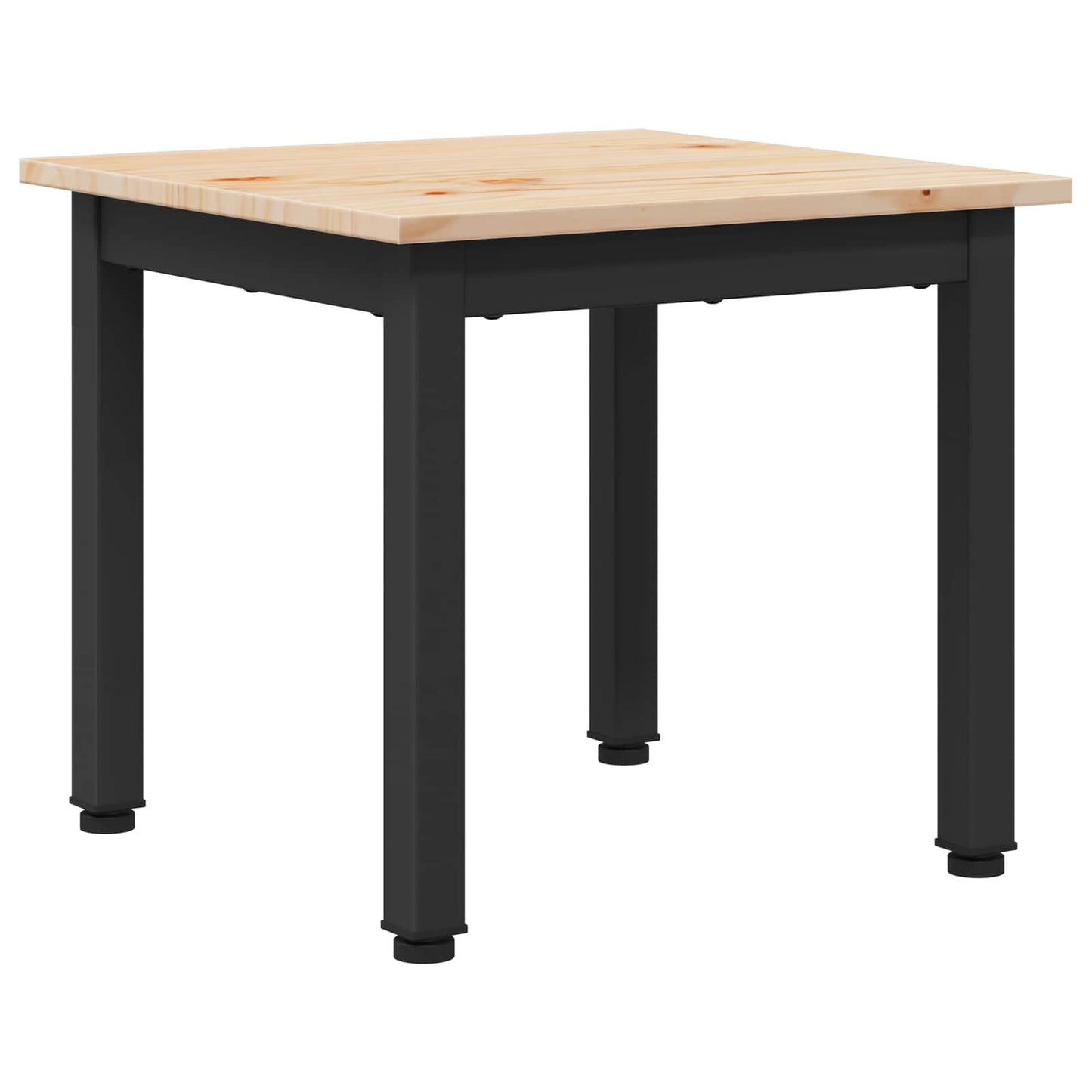 vidaXL Τραπεζάκι σαλονιού Φυσικό 40 x 40 x 36 cm Στερεά ξυλεία πεύκου