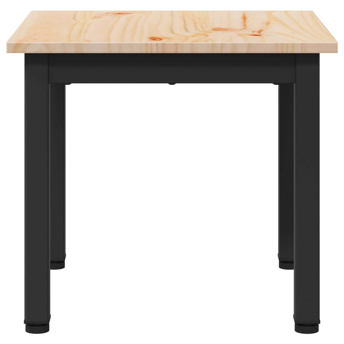 vidaXL Τραπεζάκι σαλονιού Φυσικό 40 x 40 x 36 cm Στερεά ξυλεία πεύκου