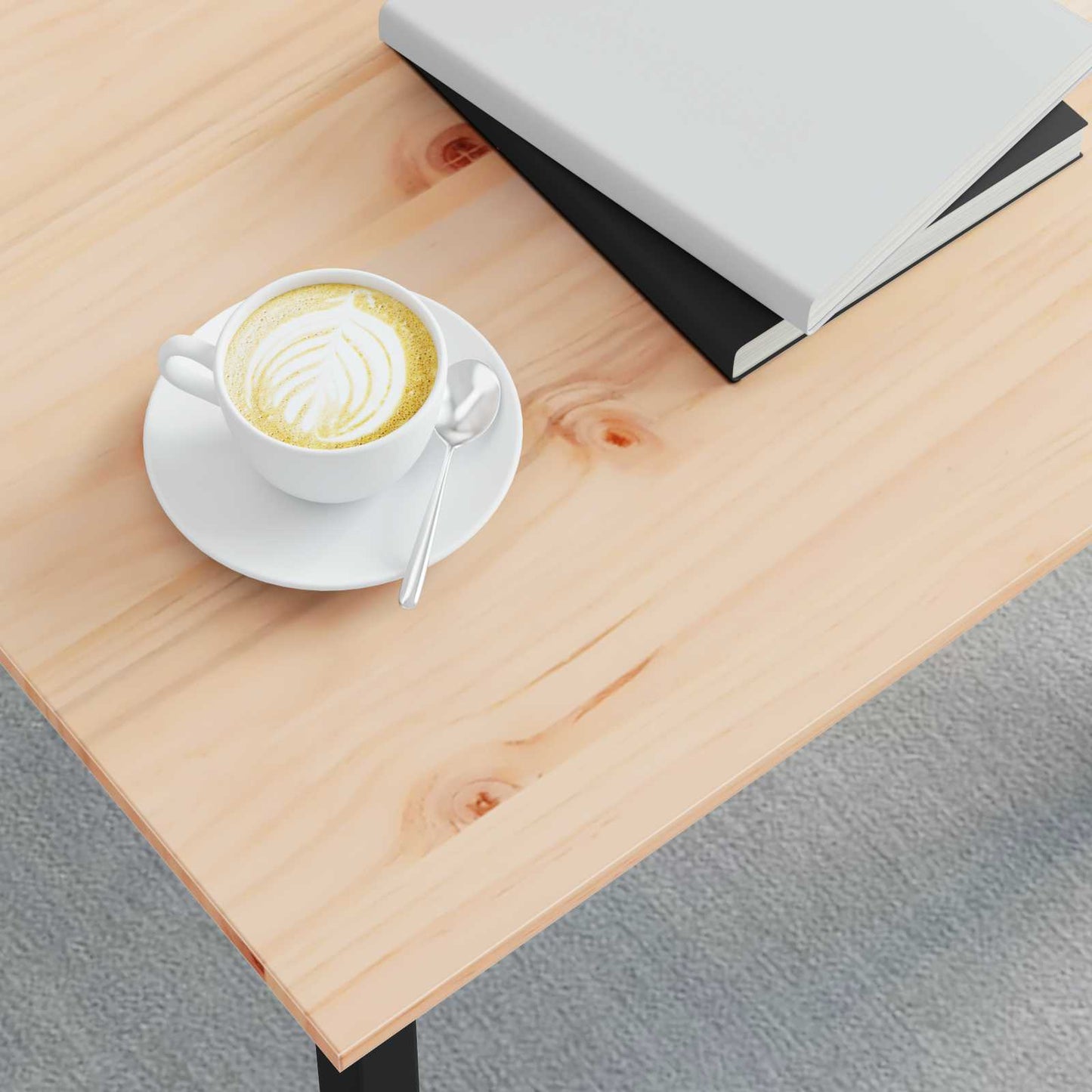 vidaXL Τραπεζάκι σαλονιού Φυσικό 50 x 50 x 36 εκ. Στερεά ξυλεία πεύκου