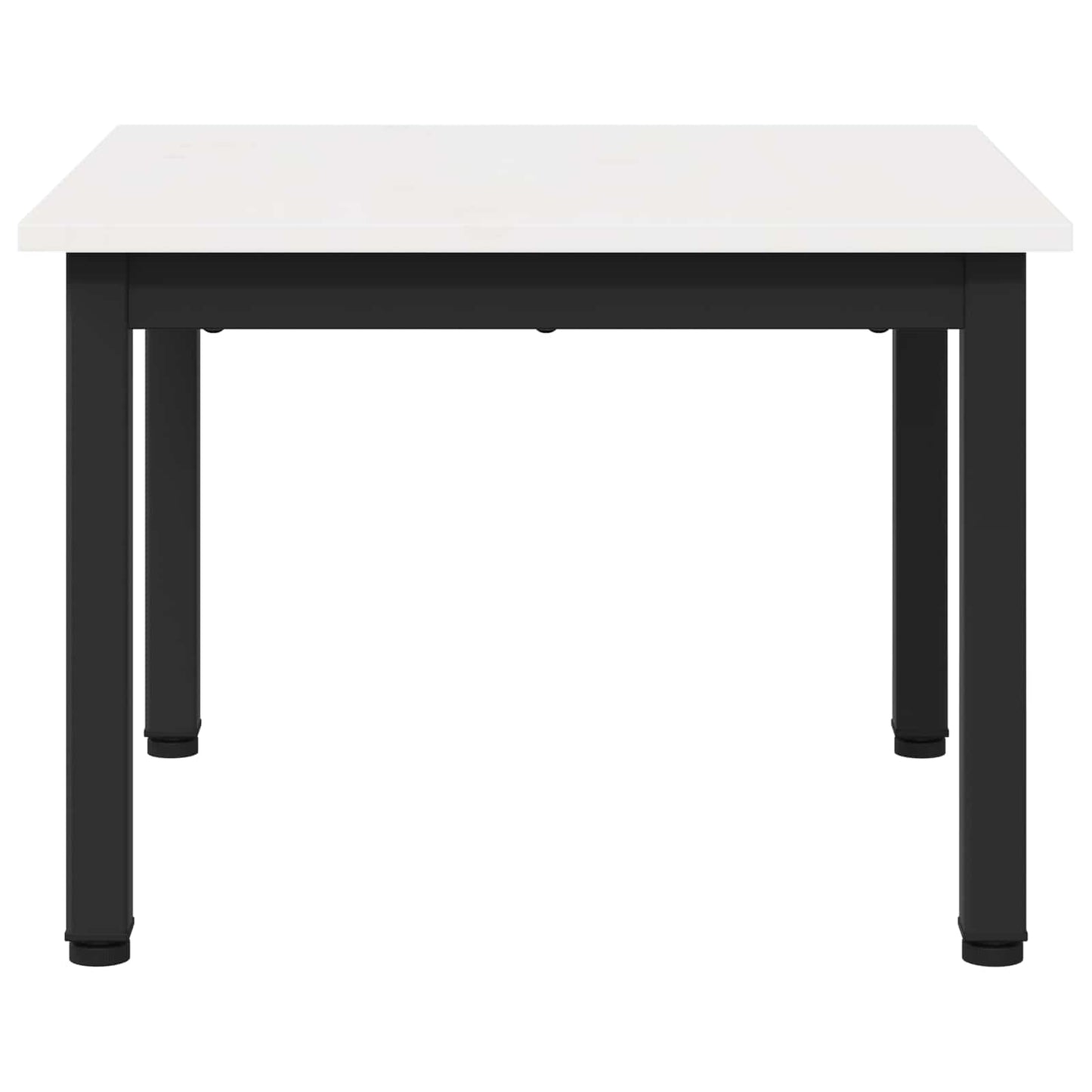vidaXL Τραπεζάκι σαλονιού Λευκό 50 x 50 x 36 εκ. Στερεά ξυλεία πεύκου