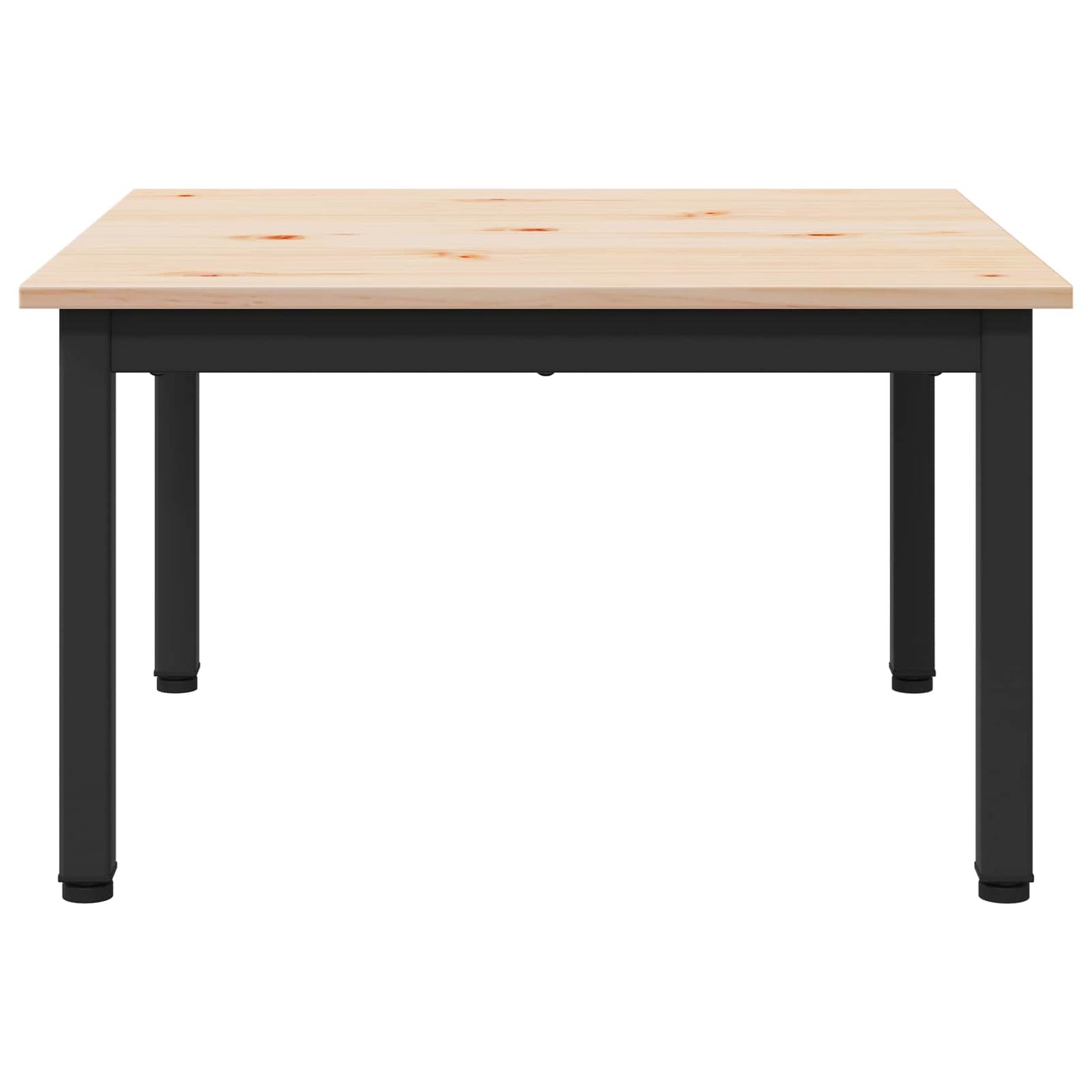 vidaXL Τραπεζάκι σαλονιού Φυσικό 60 x 60 x 36 cm Στερεά ξυλεία πεύκου