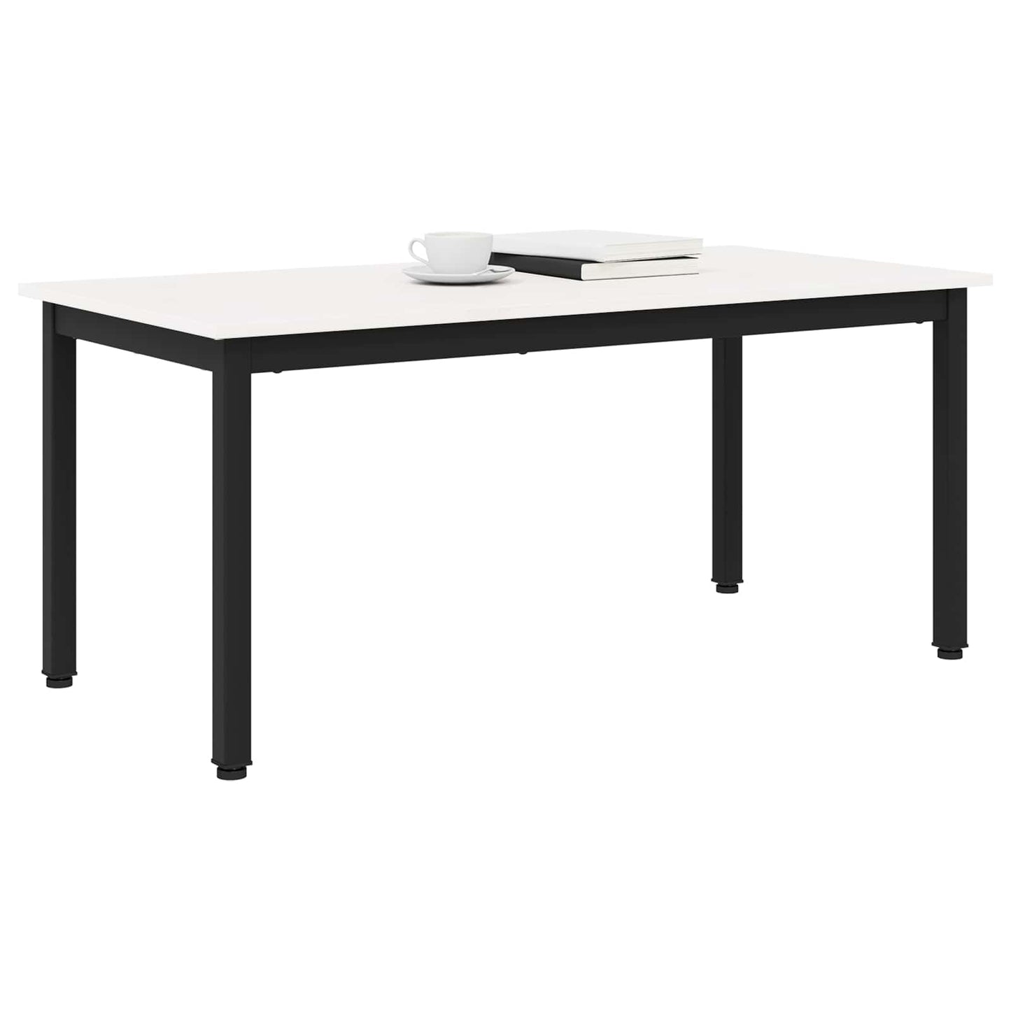 vidaXL Τραπεζάκι σαλονιού Λευκό 100 x 50 x 45 cm Στερεά ξυλεία πεύκου
