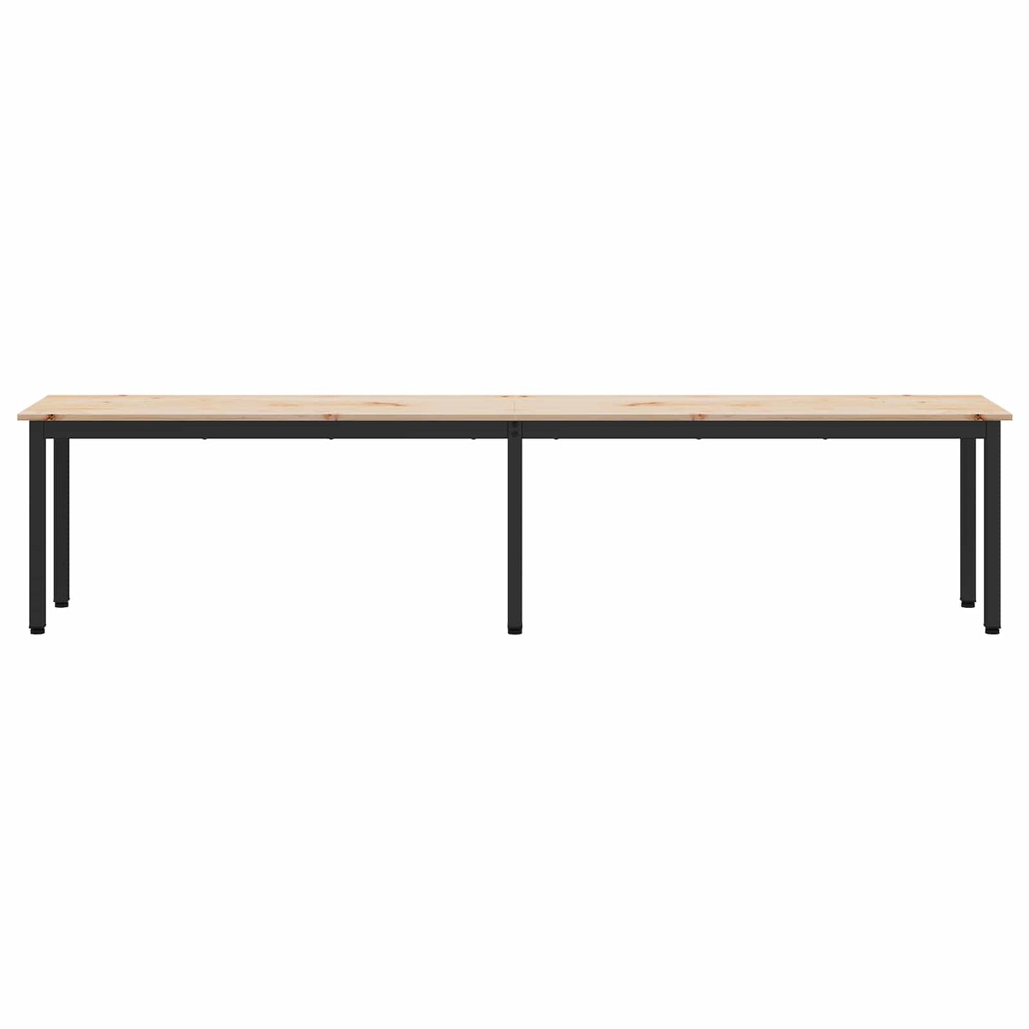 vidaXL παγκάκι Φυσικό 200 x 35 x 45 εκ Στερεά ξυλεία πεύκου