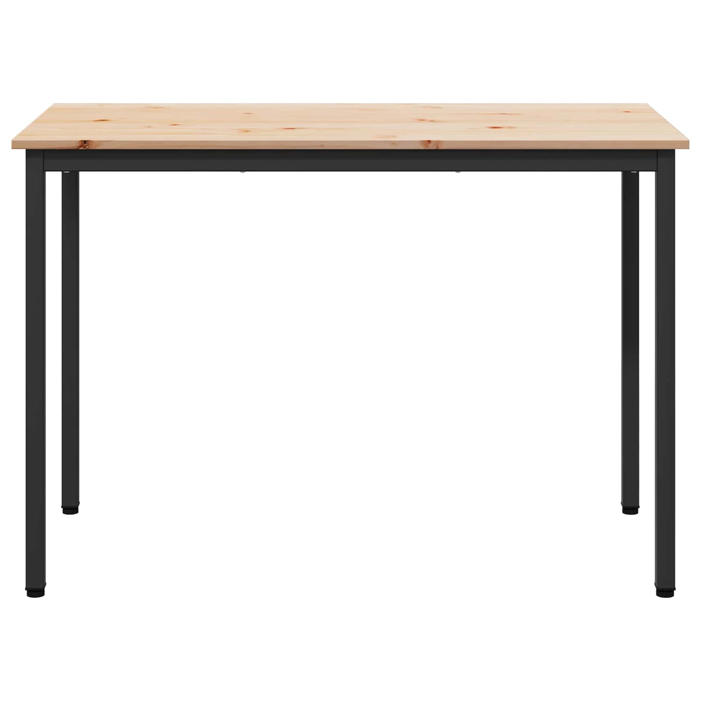 vidaXL Τραπεζαρία Φυσικό 110 x 55 x 75 cm Στερεά ξυλεία πεύκου