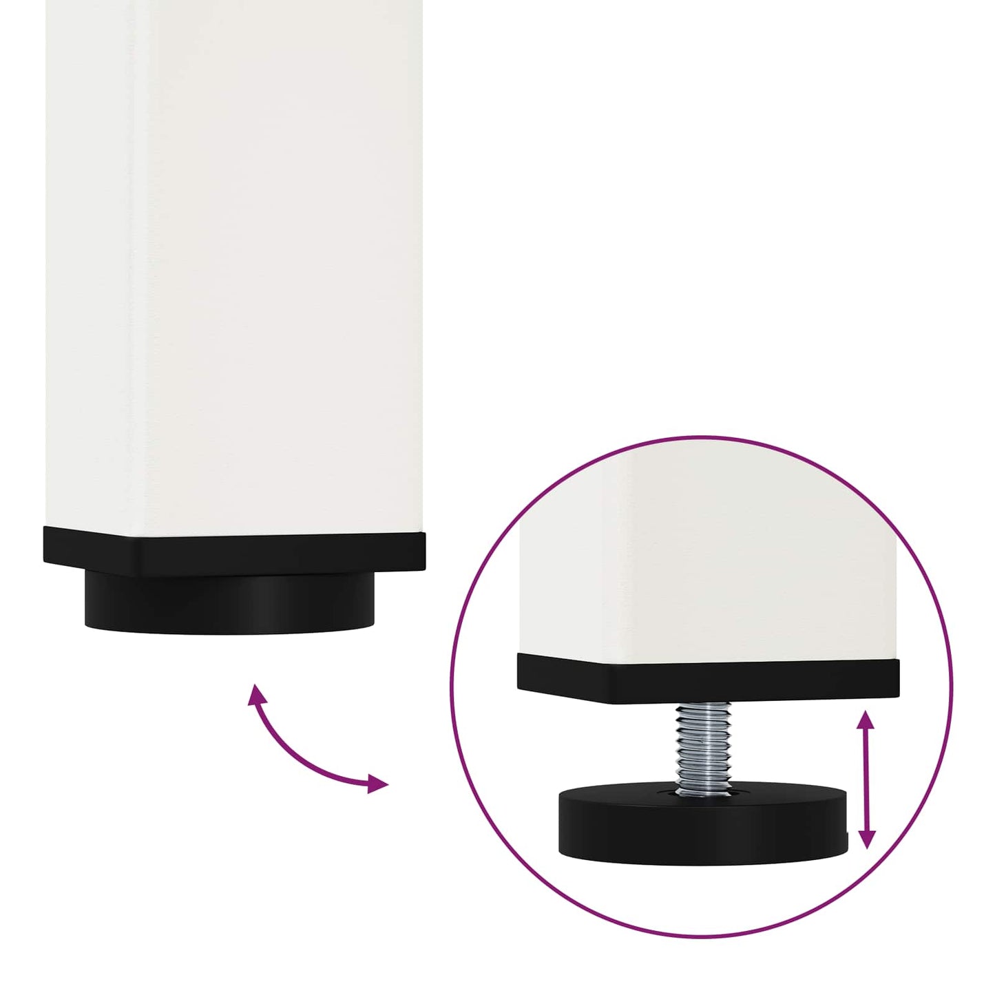 vidaXL Τραπεζαρία Λευκό 110 x 55 x 75 cm Στερεά ξυλεία πεύκου