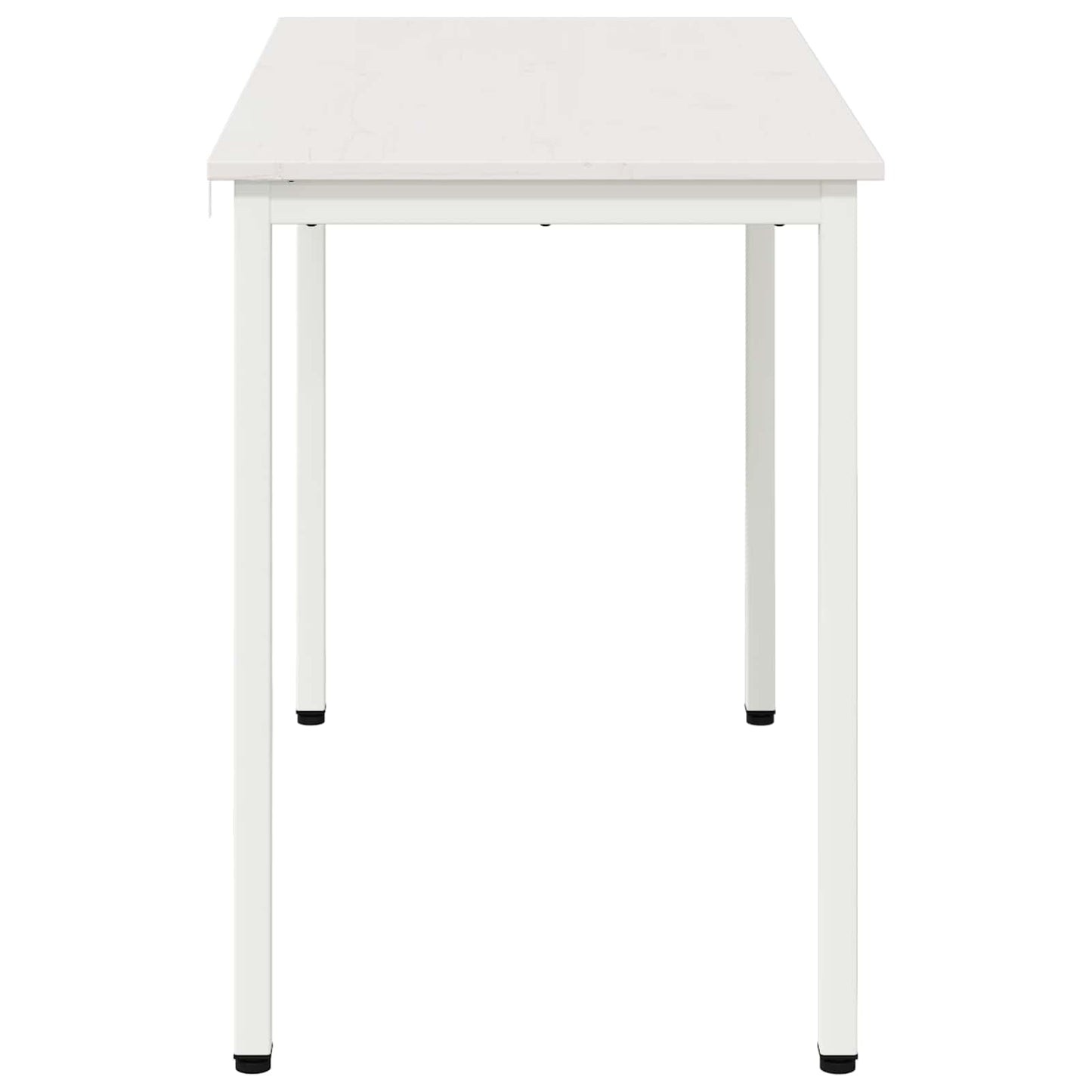 vidaXL Τραπεζαρία Λευκό 110 x 55 x 75 cm Στερεά ξυλεία πεύκου