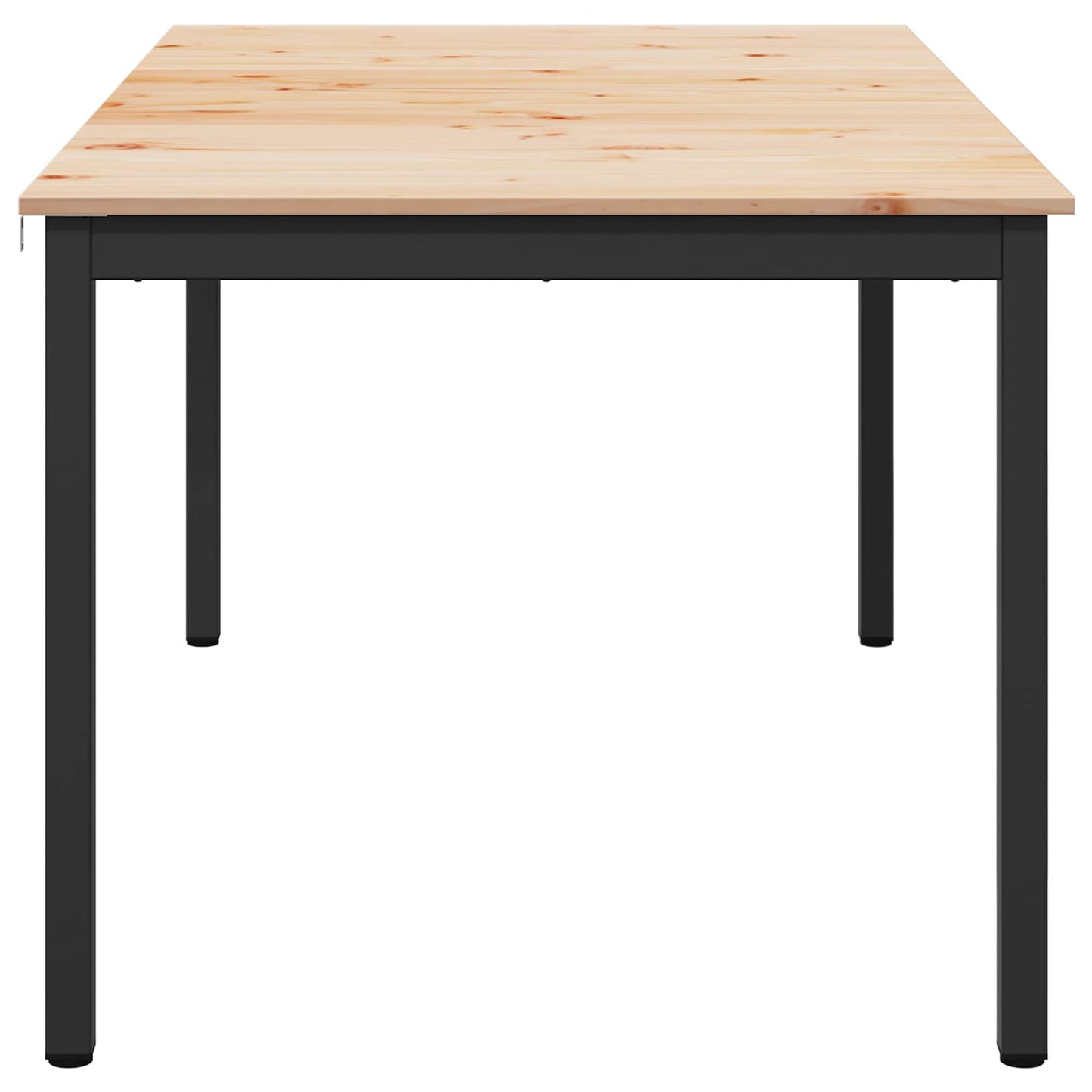 vidaXL Τραπεζαρία Φυσικό 140 x 80 x 75 cm Στερεά ξυλεία πεύκου