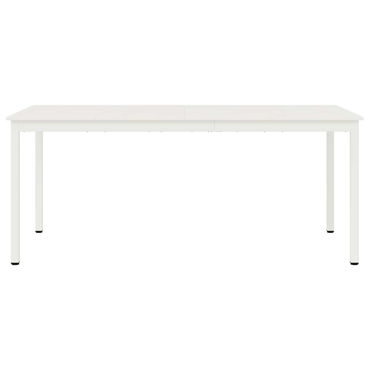 vidaXL Τραπεζαρία Λευκό 180 x 90 x 75 cm Στερεά ξυλεία πεύκου