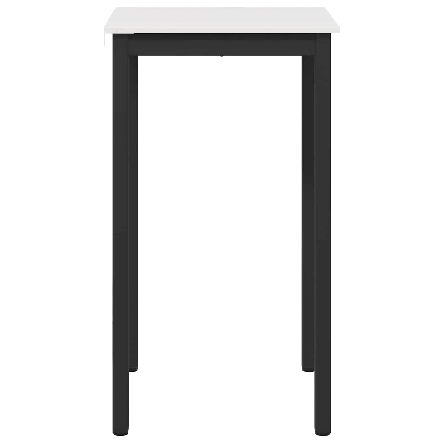 vidaXL Τραπέζι μπαρ Λευκό 60 x 60 x 105 cm Στερεά ξυλεία πεύκου