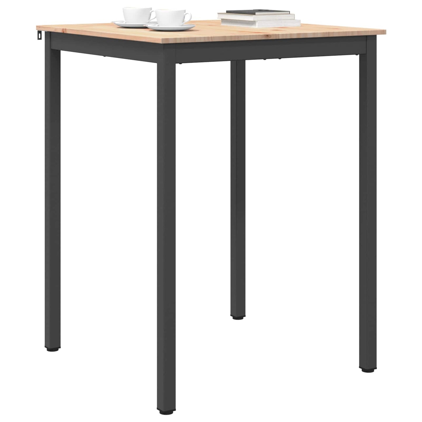vidaXL Τραπέζι μπαρ Φυσικό 110 x 55 x 105 εκ. Στερεά ξυλεία πεύκου