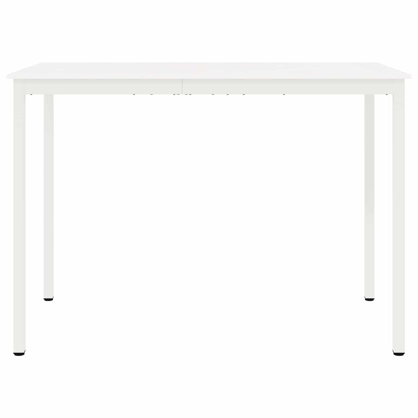 vidaXL Τραπέζι μπαρ Λευκό 110 x 55 x 105 εκ. Στερεά ξυλεία πεύκου