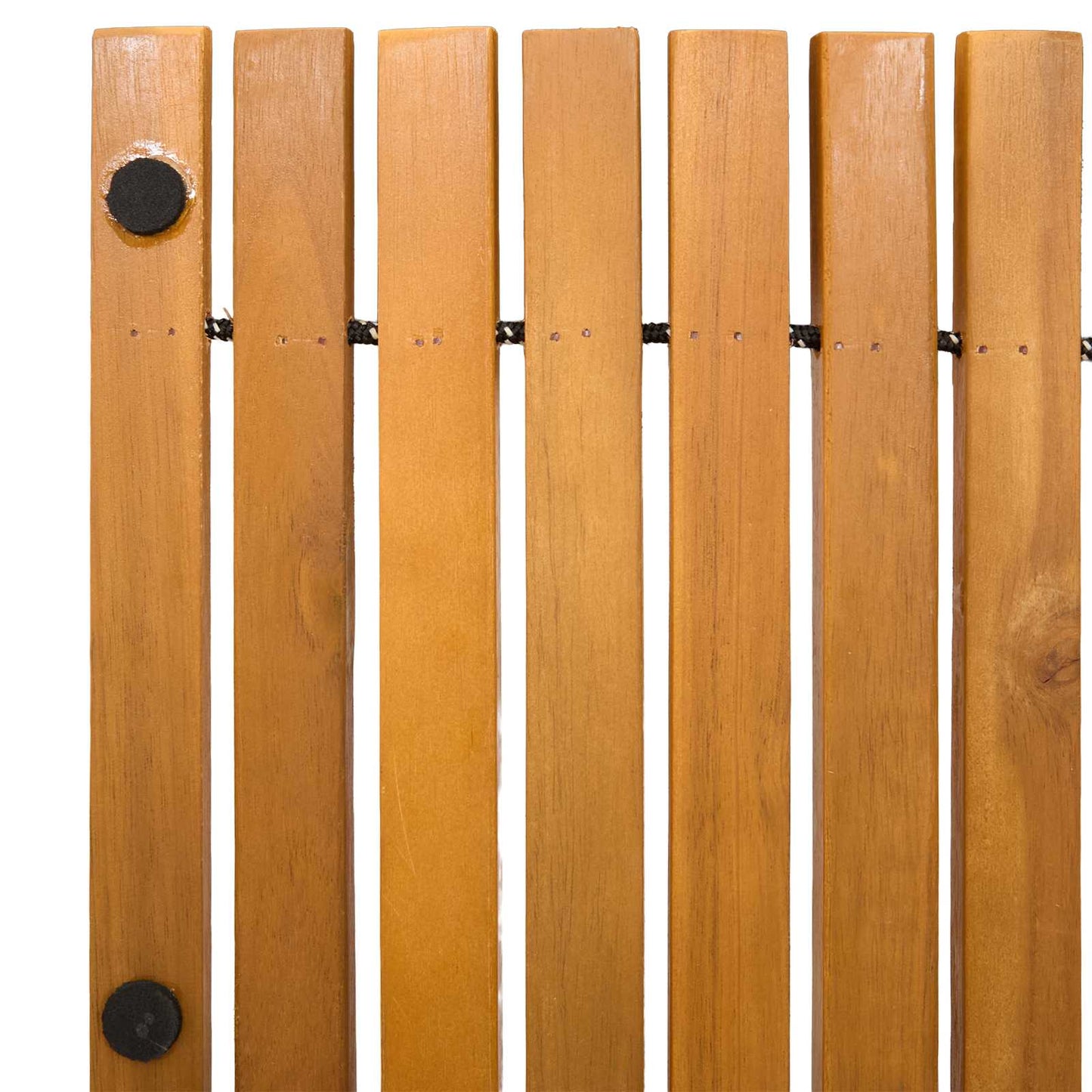 vidaXL Πατάκι μπάνιου Καφέ 100 x 60 cm Στερεό Ξύλο Ακακίας