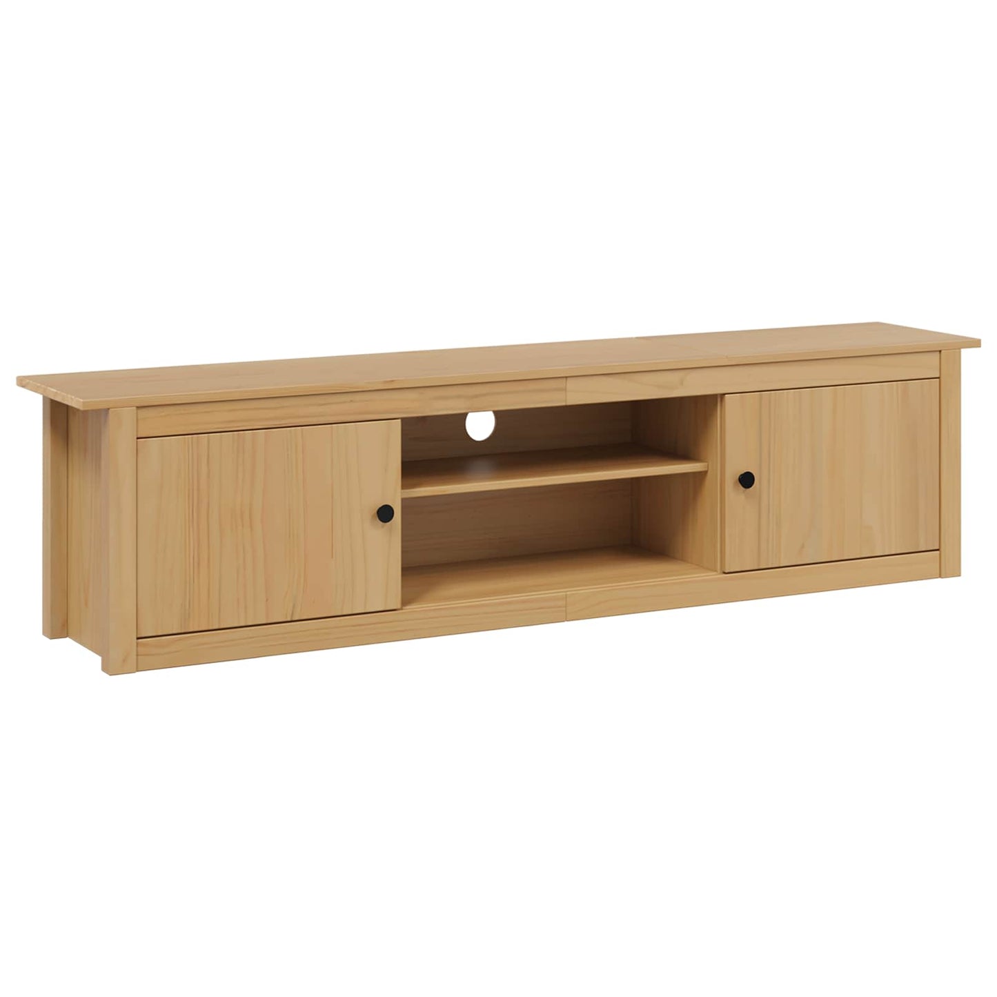 vidaXL Ράφι τηλεόρασης HILL Μέλι Καφέ 158 x 40 x 39.5 εκ. Στερεό πεύκο