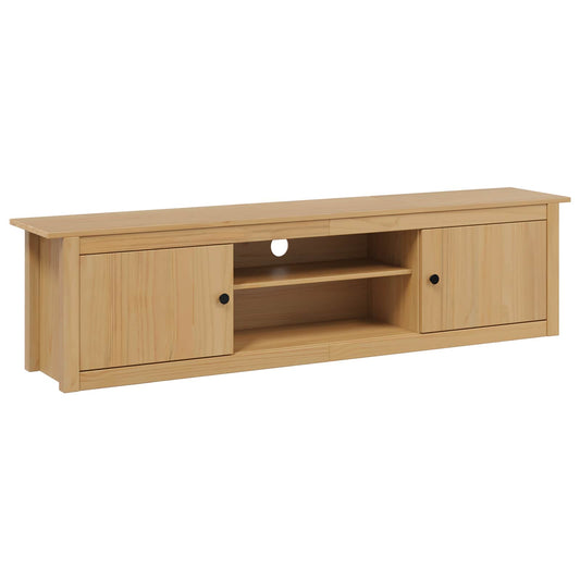 vidaXL Ράφι τηλεόρασης HILL Μέλι Καφέ 158 x 40 x 39.5 εκ. Στερεό πεύκο