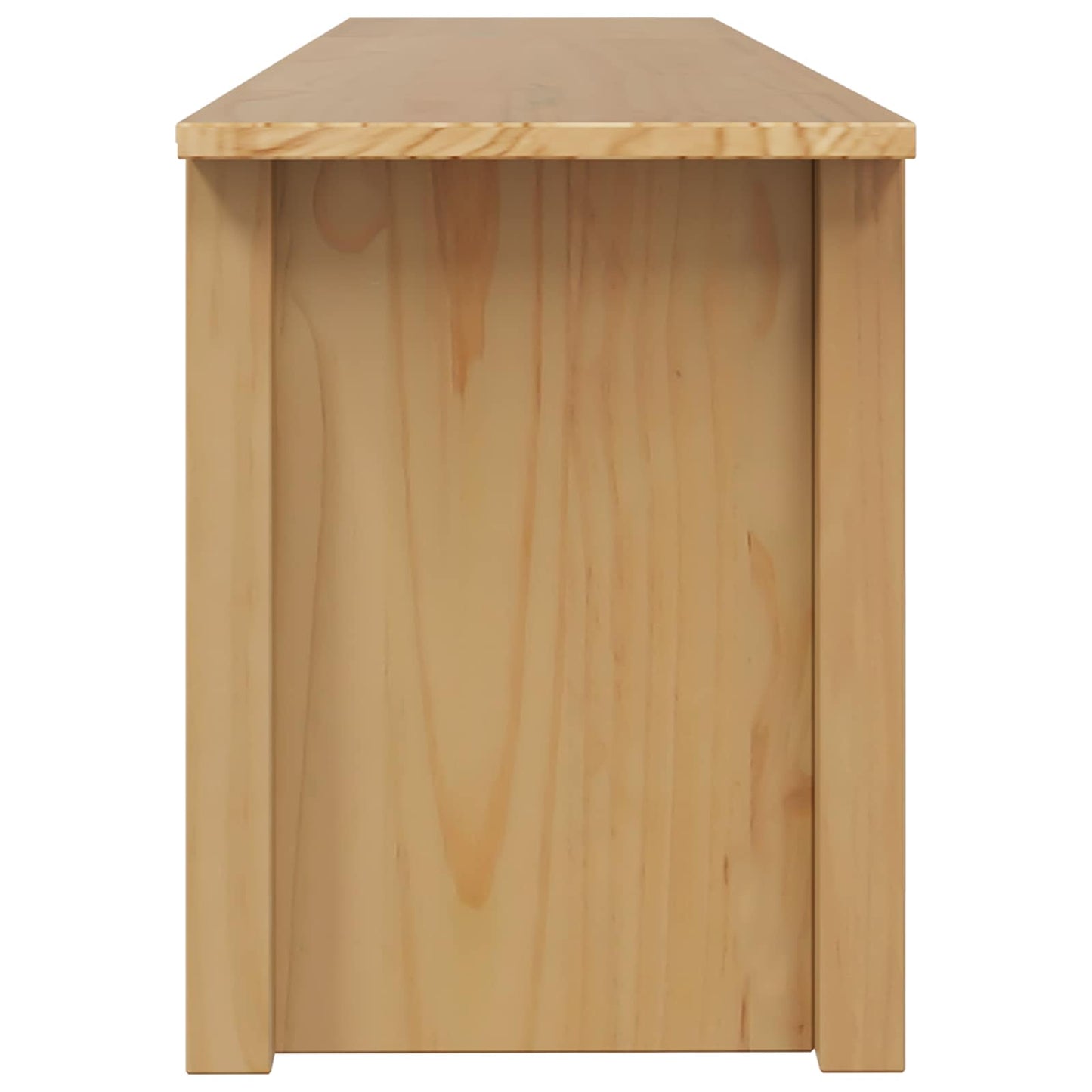 vidaXL Ράφι τηλεόρασης HILL Μέλι Καφέ 158 x 40 x 39.5 εκ. Στερεό πεύκο
