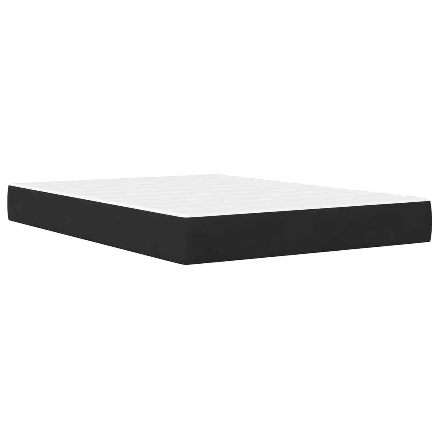 vidaXL Σκελετός κρεβατιού με στρώμα Μαύρο 120 x 190 cm Βελούδο