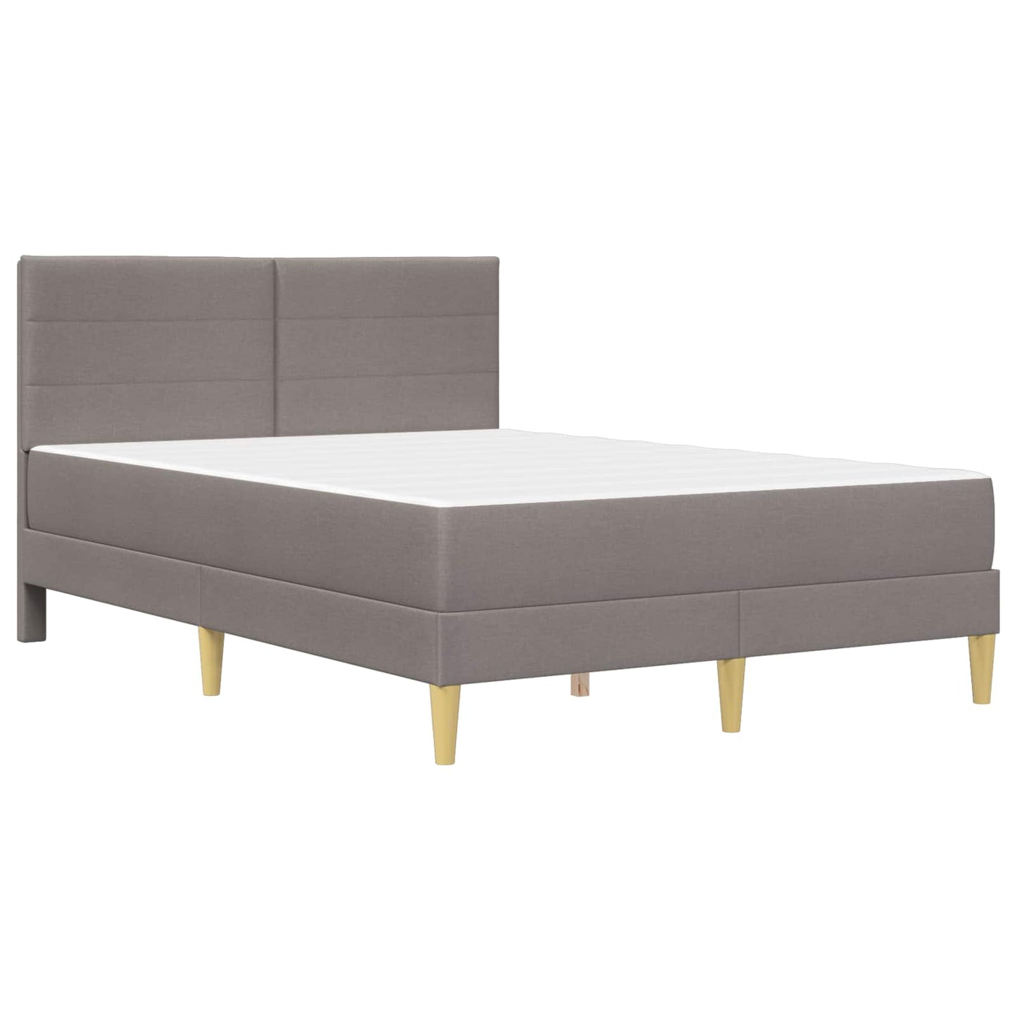 vidaXL Σκελετός Κρεβατιού 120 x 190 cm Taupe