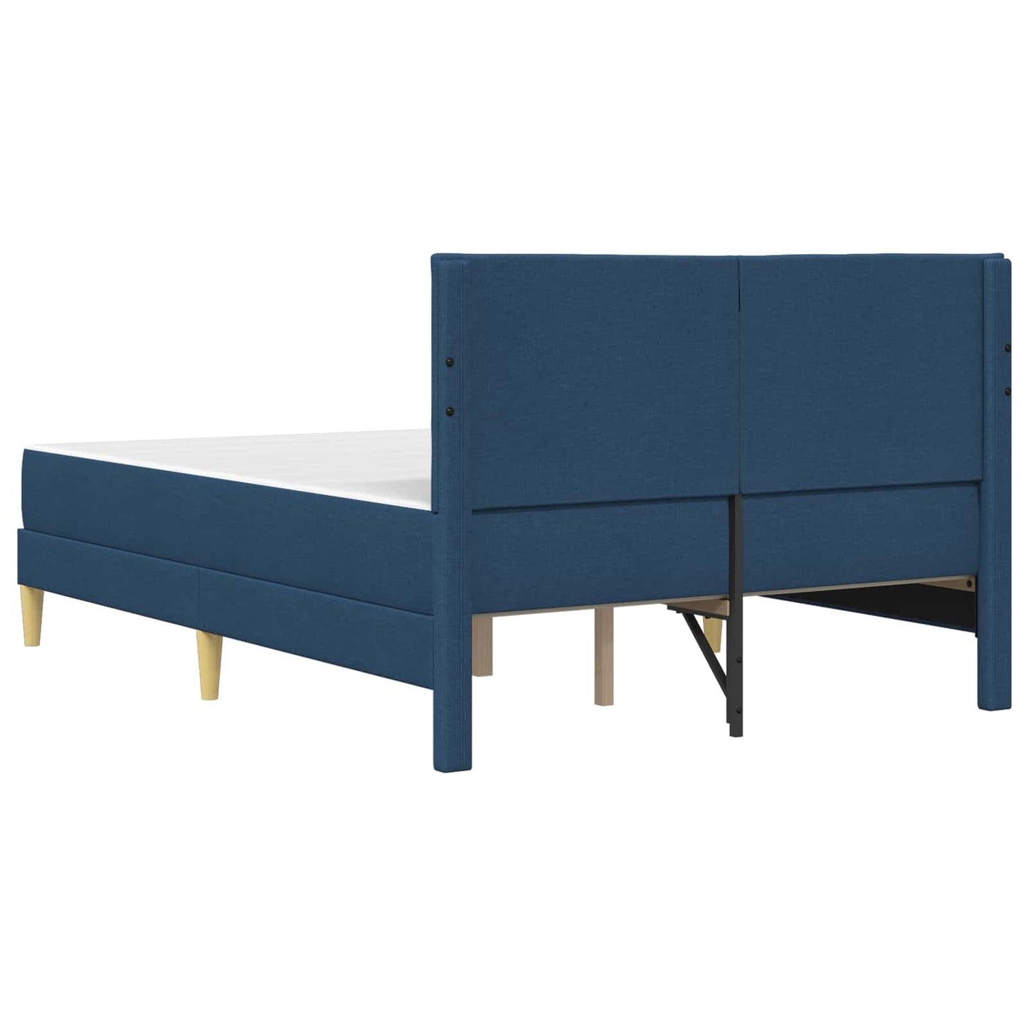 vidaXL Σκελετός Κρεβατιού Μπλε 140 x 200 cm Πολυεστέρας