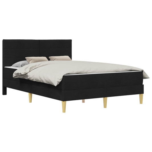 vidaXL Σκελετός Κρεβατιού Μαύρο 160 x 200 cm Πολυεστέρας