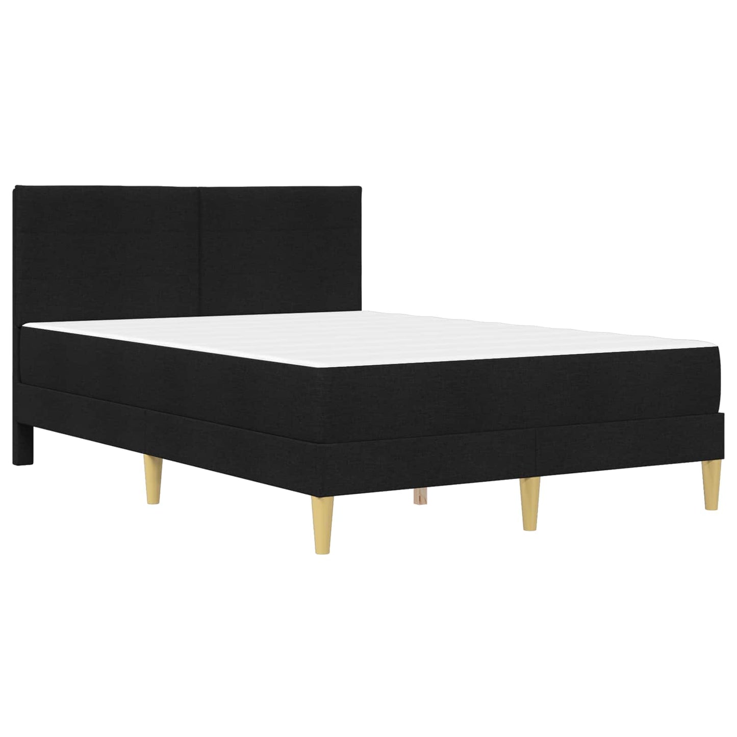 vidaXL Σκελετός Κρεβατιού Μαύρο 160 x 200 cm Πολυεστέρας