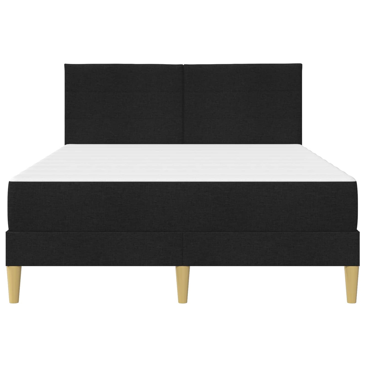vidaXL Σκελετός Κρεβατιού Μαύρο 160 x 200 cm Πολυεστέρας