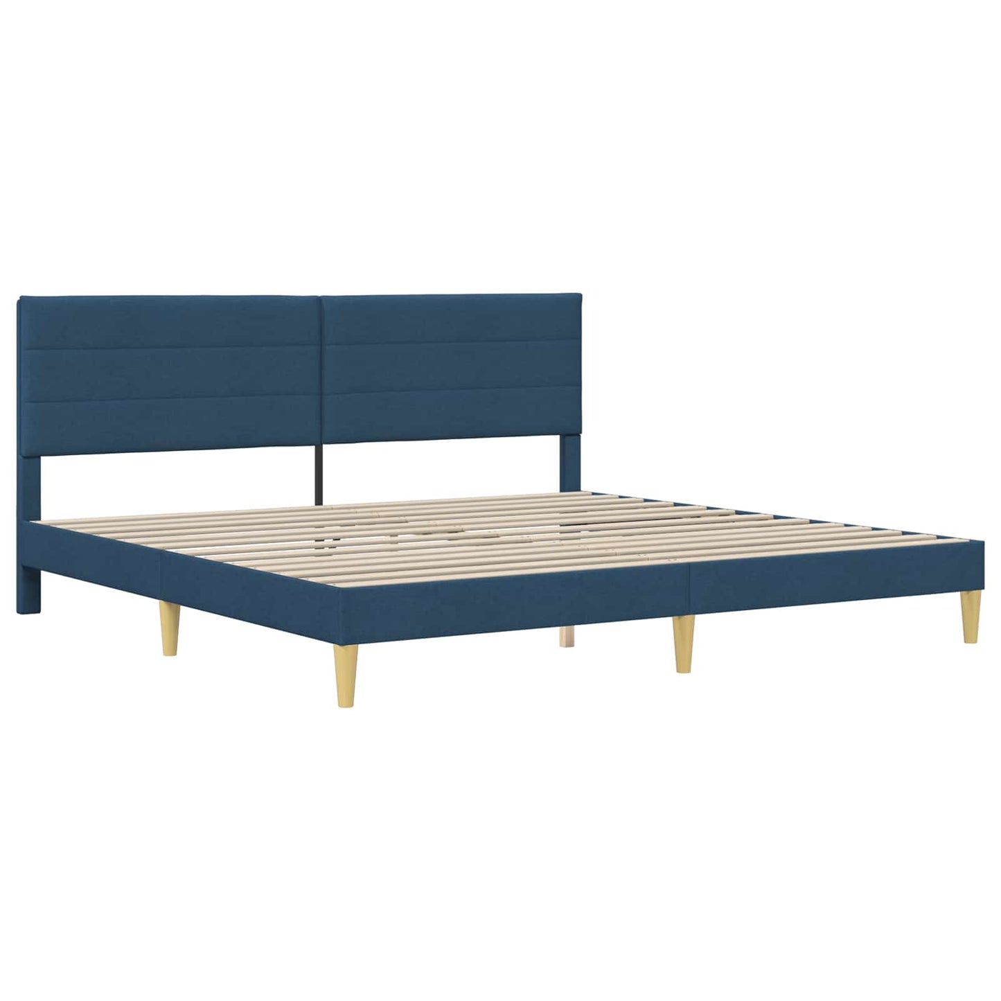 vidaXL Σκελετός Κρεβατιού Μπλε 180 x 200 cm Πολυεστέρας