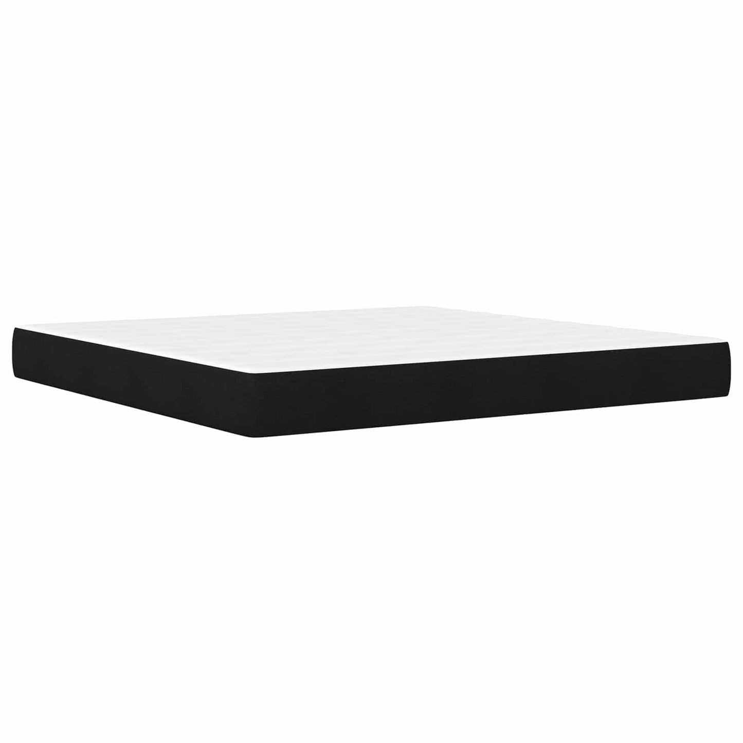 vidaXL Σκελετός Κρεβατιού Μαύρο 200 x 200 cm Πολυεστέρας