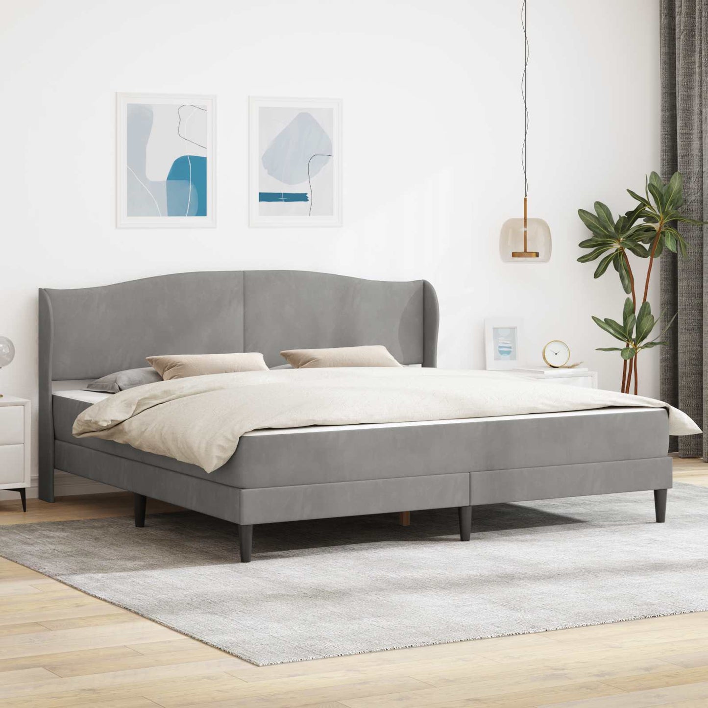vidaXL Καλάθι με αποθήκη και κεφαλάρι 2 pcs Επεξεργασμένο Ξύλο