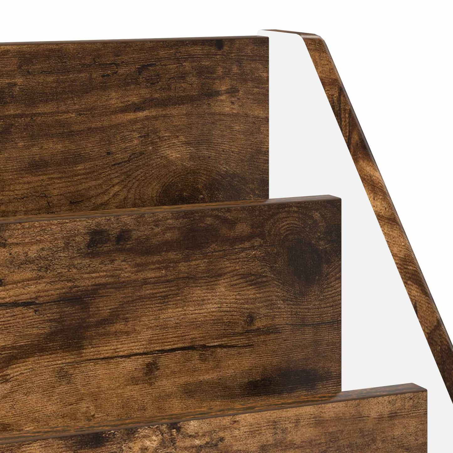 vidaXL Βιβλιοθήκη Παιδιών Καπνιστό Δρύς 72,5 x 29,5 x 69 εκ